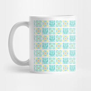 Portuguese blue tile pattern Mug